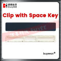 Laptop Keyboard Space Bar Keycap + Clip For MacBook Pro Retina 13″ 15″ A1989 A1990 A1932 A2159 Keyboard Key Caps Scissor Hinge. 