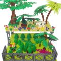 Bricks Tree Friend City Accessories Parts Building Blocks Brick Grass Bush Leaf Jungle Base Plate Moc Toy Compatible Classic. 