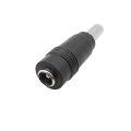 5/2/1Pcs DC Female 5.5x2.1mm to Male 5.5mm x 2.5 mm DC Power Plug Jack Connector Converter Barrel Adapter Plugs Connectors. 