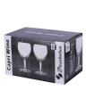 44991 - Capri- Arc Service Line Stemware Wine Glasses - 12 Pcs - Transparent. 