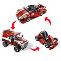 Decool Architect Super Speedster Building Blocks Toy Creative Lego_ Toys Plastic Educational 278+ Pcs DIY Brick Truck Crane Lifter Go Kart Cars Model Play Build Skill Set Gift For Kids Boys Code: 3110/3122. 