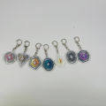 Valorant Keychain Season Logo Viper Phoenix Cypher Valorant Game Fade Raze Action Figure Anime Figurine Acrylic Gift Kid Toys. 