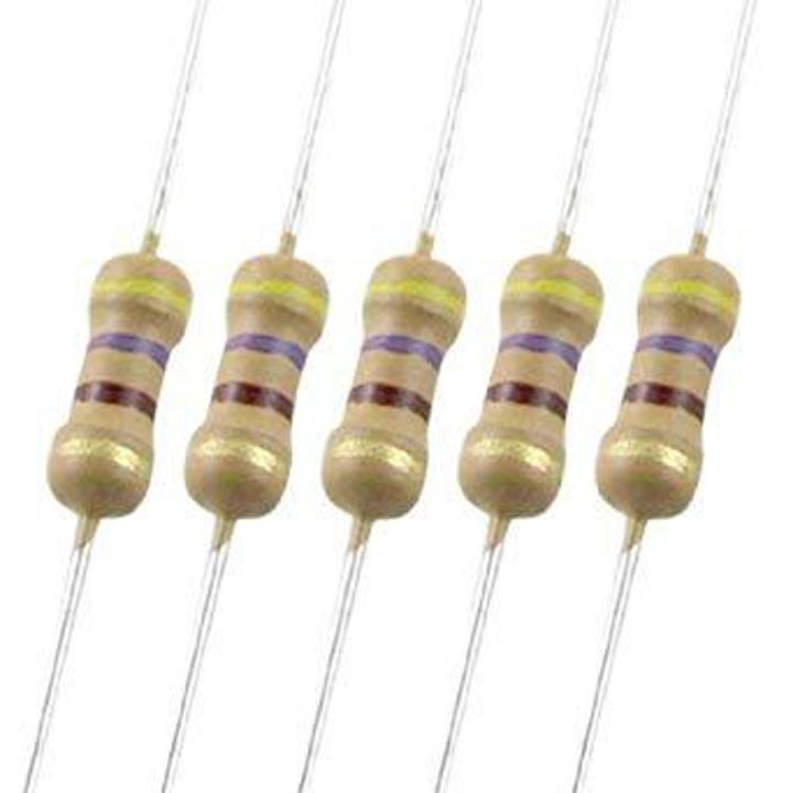 Pack Of 1000 - Carbon Film Resistor 470 Ohm Resistance - 1/4W