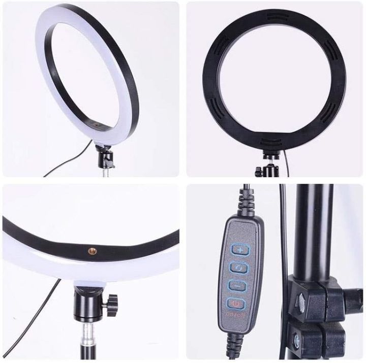 26,%2036,%2045%20cm%20LED%20Ring%20Light%20Professional%20Portable%20Ring%20Light%20&%20Phone%20Holder%20With%207%20FT%20Tripod%20Stand%203%20Modes%20Selifie%20Ringlight%20for%20Vlogging%20and%20Studio%20Lighting%20-%20Image%204