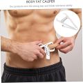 Fat Caliper Fitness Slim Measure Chart Body Fat Skinfold Tester Caliper Analyze. 