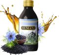 Hemani Black Seed Oil – First Cold Pressed | 100% Pure Nigella Sativa | Halal | Alcohol-Free | Available in 30ml, 40ml, 60ml, 125ml, 250ml | Immunity Booster. 