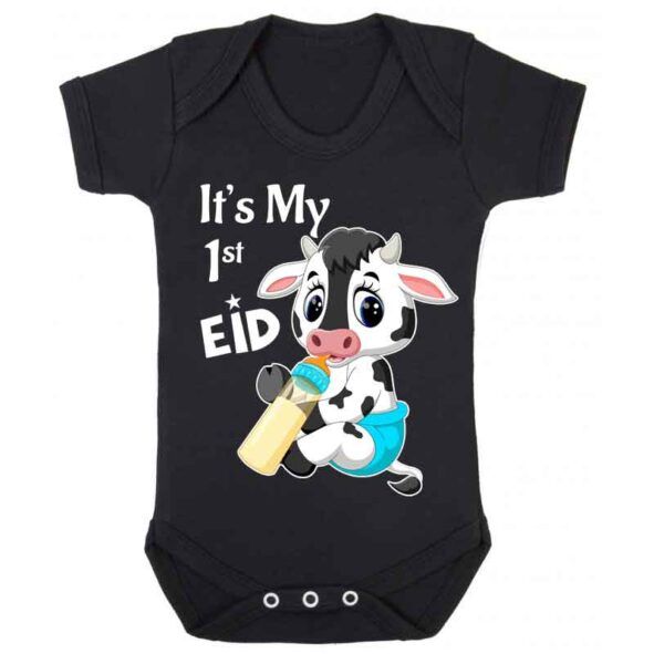 cute baby cow suit First Eid Dress Cute Baby Cow Romper Online in Pakistan Eid Dress  Shopping For Babies