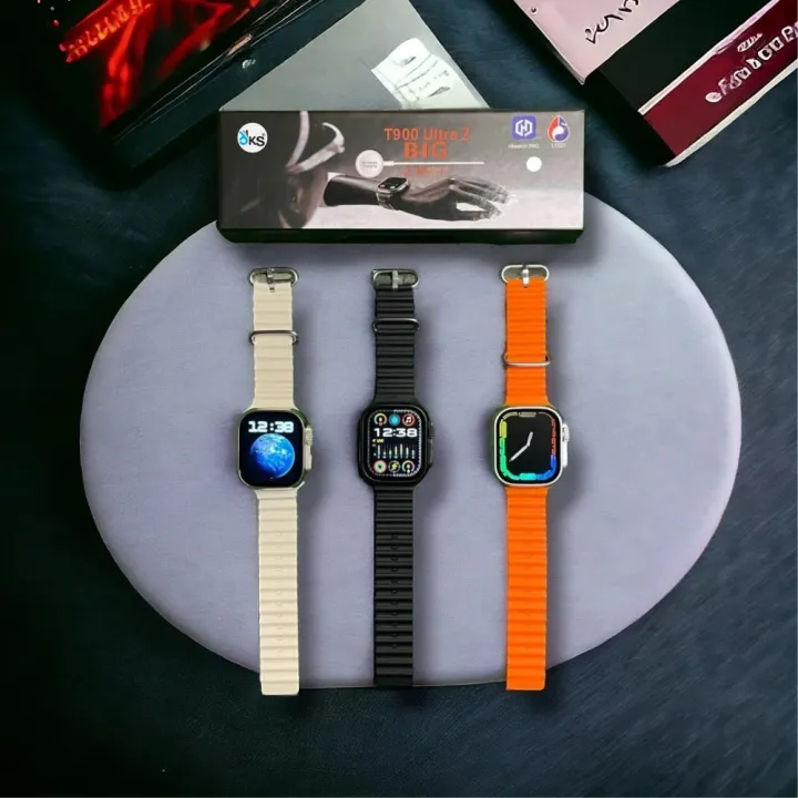 Oks%C2%AE%20Smart%20Bracelet%20T10%20Ultra/T800/T900,%20Wireless%20Charging,%20Heart%20Rate%20&%20Sleep%20Monitor,%20Bluetooth%20Call,%20Multi-Sport%20Fitness%20Tracker,%202.09"%20Touchscreen,%20Official%201:1%20-%20Image%202