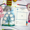 Baby Boy Memory Book - Blue Dreams - Baby Boy Record Books - Memory Book for Boy - My First Picture Book (blue). 