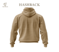 HashBack Plain Zipper Hoodie for Men & women. 