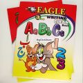 3-in-1 Writing & Colouring Notebook with Pictures for Kids - Preschool Tracing Copy - Good for Writing Practice. 