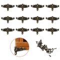 30 PCS Antique Jewelry Box Feet Leg Wood Case Corner Protector Decorative Furniture Legs for DIY Jewelry Chest Gift Box Wood Box. 
