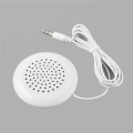3X Mini White 3 5mm Pillow Speaker for iPhone IPod CD Radio MP3 Player GL. 