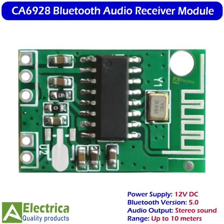 CA6928%20Bluetooth%20Audio%20Receiver%20Module%2012V%20Wireless%20Stereo%20Music%20Adapter%20for%20Amplifiers,%20Speakers%20&%20DIY%20Projects%20by%20Electrica%20-%20Image%202