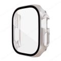 Glass+Cover For Apple Watch Ultra case 49mm Bumper Tempered Screen Protector bracelet For Apple watch 8 Accessories Frame shell. 