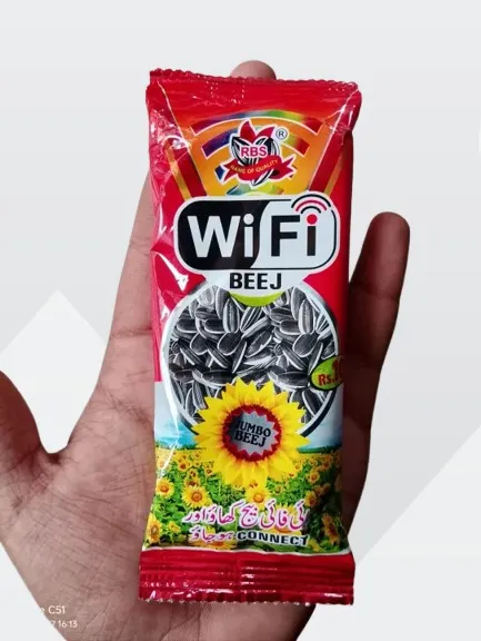 Wifi BEEJ Salted Sunflower Beej (12 PCS BOX)