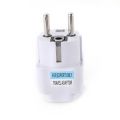 Foot Travel Adapter 3 To 2 Legs / Plug Adapter / Over Plug / Adapter Plug Socket Connection. 