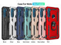 Lereach For Motorola Moto One Fusion Plus / One Fusion+ Mobile Phone Case TPU Hard Ring Car Ring Bracket Shockproof Back Cover. 