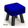 Square Foot Stool Wooden Foot Stool With Feet Load Capacity 220lb (100) kg For Living Room Bedroom Office-. 