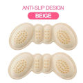 2Pcs Women Insoles for Shoes High Heel Pad Adjust Size Adhesive Heels Pads Liner Grips Protector Sticker Pain Relief Foot Care Insert. 