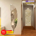 Evento Acrylic Mirror Wall Leaf 3d Wall Sticker Sets Decore Art Design Decoration For Home Decor Living Bed Room And Offices And For Gifts Piece Item. 