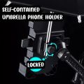 Motorcycle / Bicycle Semi-automatic Contraction Fixing Bracket Phone Holder HT-510. 