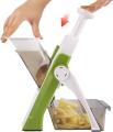 Mandoline Slicer Safe Vegetable Cutter Adjustable Vegetable Chopper Multi-purpose Food Vegetable Slicer for Kitchen All-Round Vegetable Cutter Multifunctional Manual Grater. 
