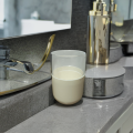 Acrylic toothbrush Holder Round tumbler and Multipurpose Organizer. 