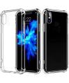iPhone X/Xs Back Cover Transparent Soft Bumper Clear 6D Silicon Jelly Back Case Imported. 