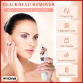 5 in 1 Blackhead Remover machine Pore Vacuum- Electric Facial Pore Cleaner Acne WhiteHead, blackhead vacuum machine , dust remover, dirt remover, Pimple Extractor USB Rechargeable Blackhead Removal Machine With 3 Suction Power 5 Probes for Women & Men. 