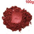 Vine Red Mica powder Metallic Pigment Cosmetic Grade 100g. 