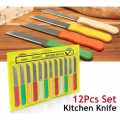 Pack Of 3, 6, 9 And 12 Piece Fuxwell Knife 100% Original Knife Multicolor Stainless Steel Knives Made In China Knives Original Germany Fuxwell Knife | Kitchen Knife Original Germany Fixwell Knife | Kitchen Knife Professional Knife For Chef Knife Kitchen. 