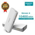 Romoss SENSE 4 Power Bank 10400mAh 2 USB Output Port Ultra Compact Best Portable Charger by Asaan-Shop. 