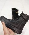 Delta and swat Shoes Long boot Original Leather army commando Shoes Ankle Boots shoes Khaaki camel Shoes Commando Trekking Boots [black and brown] for men & boys. 