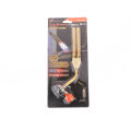Outdoor Camping Picnic BBQ Ignition Flamethrower Grill Tool Double Tube Flame Gun Metal Welding Gas Torch Lighter Butane Burner. 