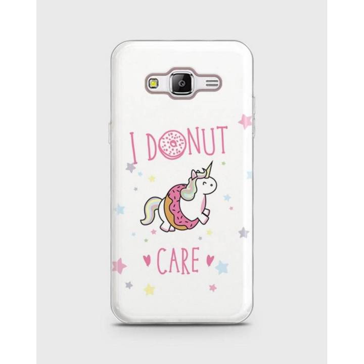 Samsung Galaxy Grand Prime Plus Soft Cover  in I Donut Care -1cover12  in I Donut Care -1cover12