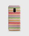 Samsung A5 2018 Cover 3D Hard Case Zigzag Style - 1Cover2244. 