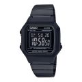 Casio Vintage Youth Black Dial With Black Bracelet Men's Watch - B650WB-1BDF. 