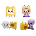Lankybox Plush Toys BOXY FOXY ROCKY Soft Stuffed Kid Game Figure Plushie Dolls Stuffed Doll Gifts. 