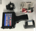 Portable Handheld Inkjet Printer Coding Machine LED Touch Screen Date Coder Smart Ink Printer with Black Ink Cartridge. 