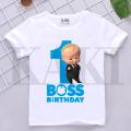 Boss Baby Birthday Shirts - Boss Baby Birthday T-Shirt for Kids. 