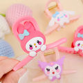 Cartoon Children's Scratch Clip Cute High Face Value Pill Head Scratch Clip Little Girl Hair Card Headdress Strawberry Bear Shark Clip. 