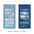 Panda Online 180 Sheets INS Landscape Series Sticky Notes Set Memo Pad Lable Sticker Bookmarks Notepad Sticky Index. 