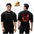 ALISAVER Stylish High Quality Drop Shoulder Printed T-Shirts For Mens. 