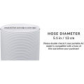 portable ac window kit-1*air hose-White. 