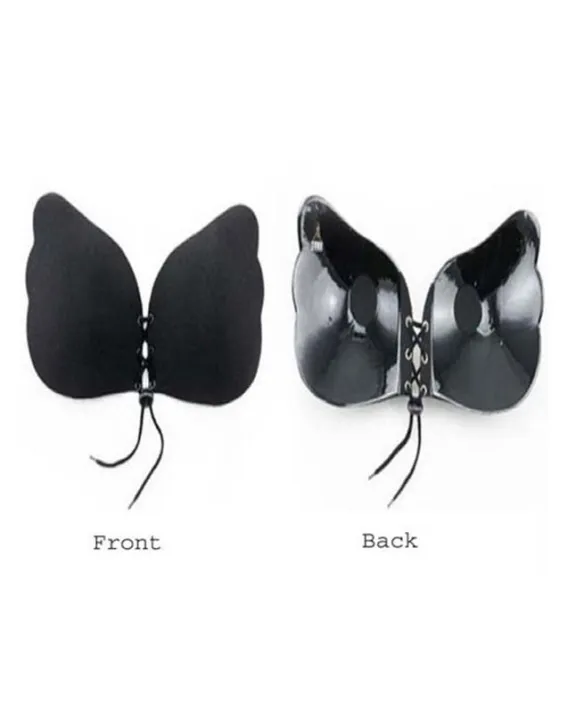 Self%20Adhesive%20Push%20Up%20Strapless%20BraBlack%20Silicone%20Bra%20For%20Women%20-%20Image%203