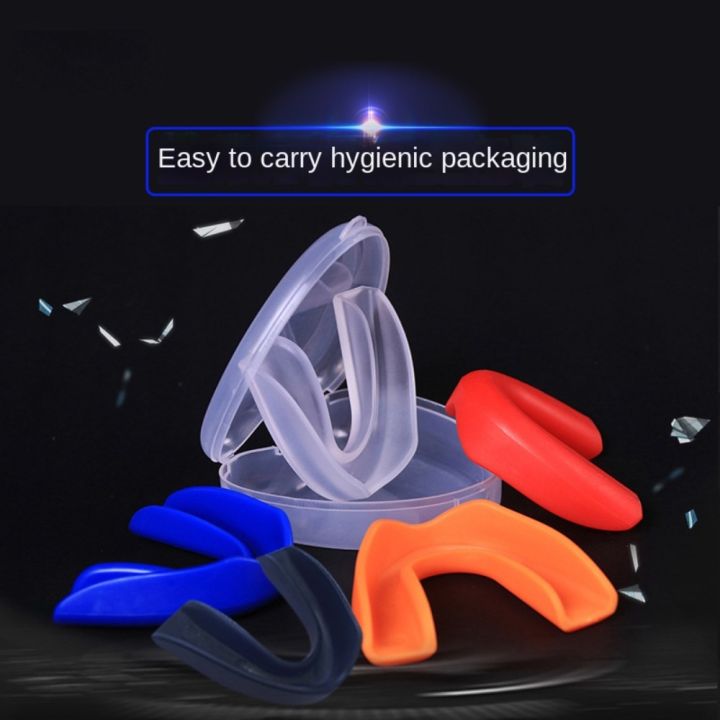 Sports Safety EVA Adults Teeth Protection 5 Colors Professional Boxing ...
