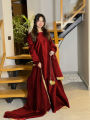 Elegant Silk Shirt Dupatta & Gharara for Women Wedding 3pcs. 