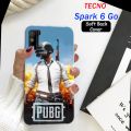 Tecno Spark 6 Go Back Cover - PUBG 2Gud Soft Case Cover. 