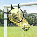 MeterMall 1PC/2PCS Football Goal Target Net Top Football Goal Accessories With Frame Cross Corner Accessories 45 x 60 Cm. 